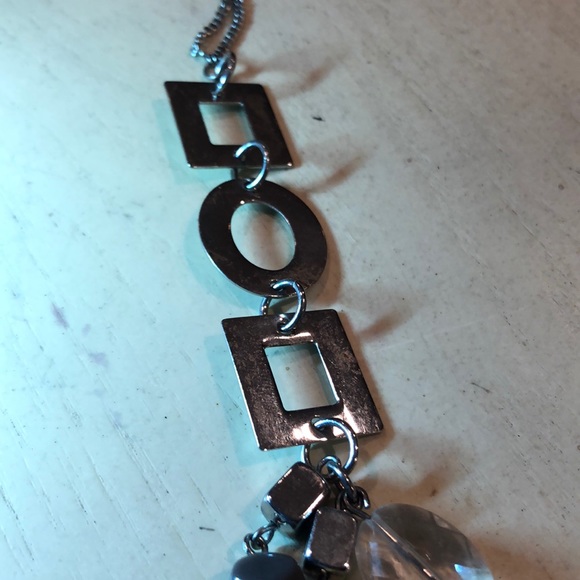 Lia Sophia Yellow Silver Tone Necklace - Picture 3 of 8